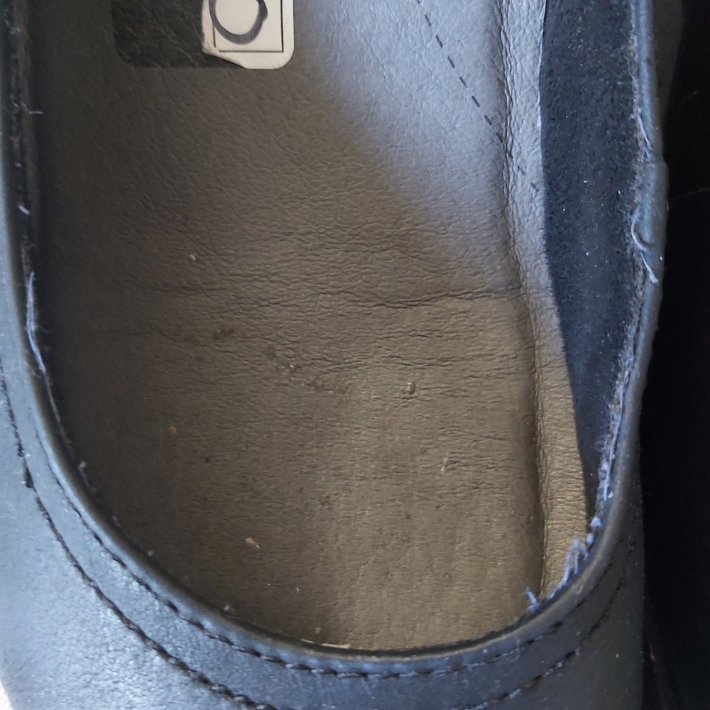 Earth Black Mary Jane Wedge Pumps - Picture 16 of 16